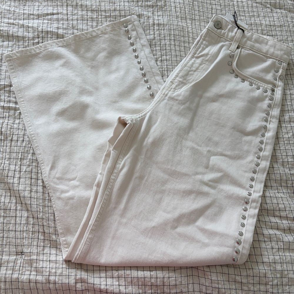 Reformation Cary Jeans BRAND NEW - Picture 11 of 11